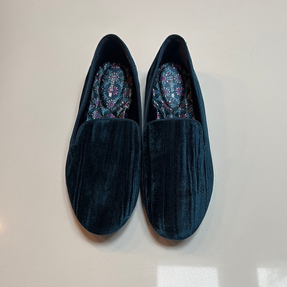 Birdies NWOT size 10 The Starling in Sapphire Velvet